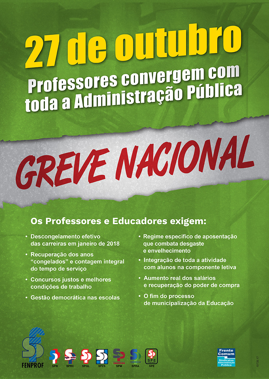 cartaz GREVE 1