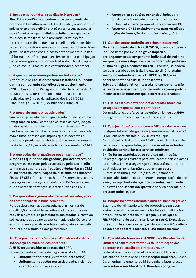 FAQ greve cnl 2