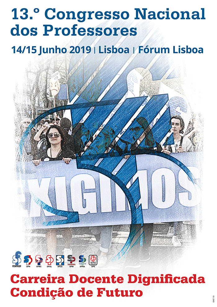 cartaz 13 congresso fenprof