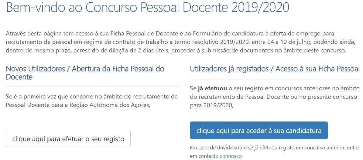 concurso contratação